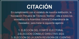 Citación: Asamblea General Extraordinaria de Asociados