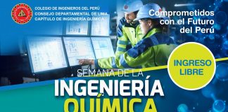 SEMANA DE LA INGENIERÍA QUÍMICA 2022 / CIP – CD Lima
